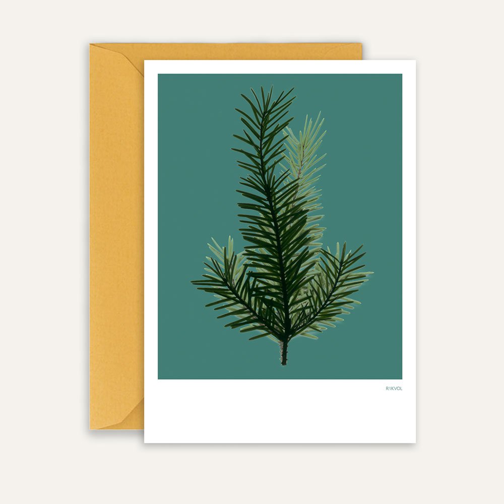 Winter Crush - PineTree07, Grußkarte + Umschlag