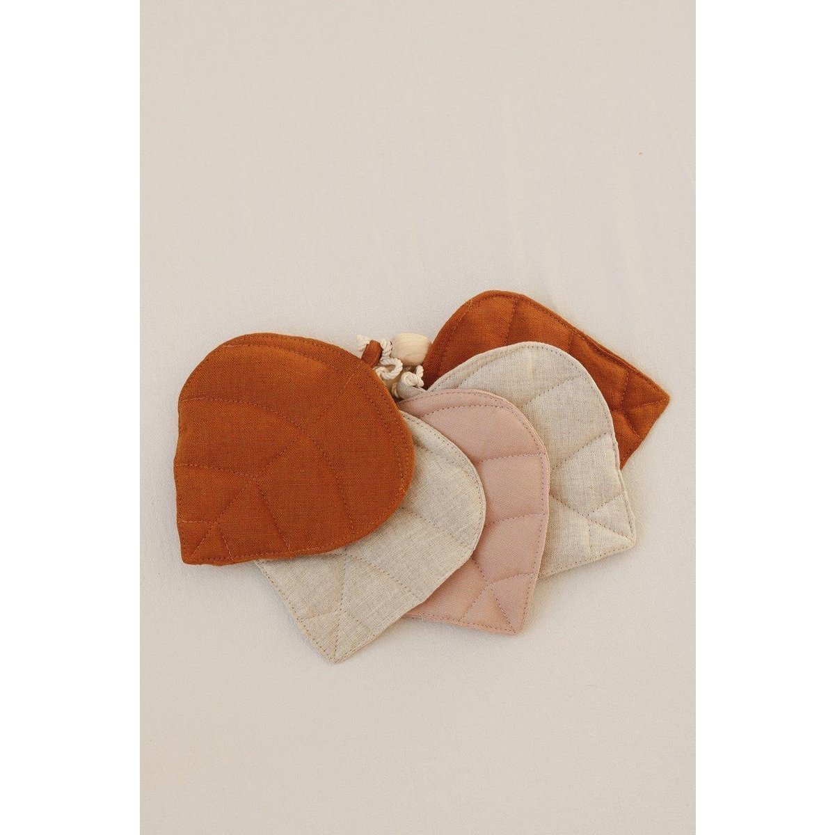 Guirlande de Lin "Automne" avec Feuilles