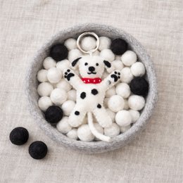 Keyring dog dalmatian