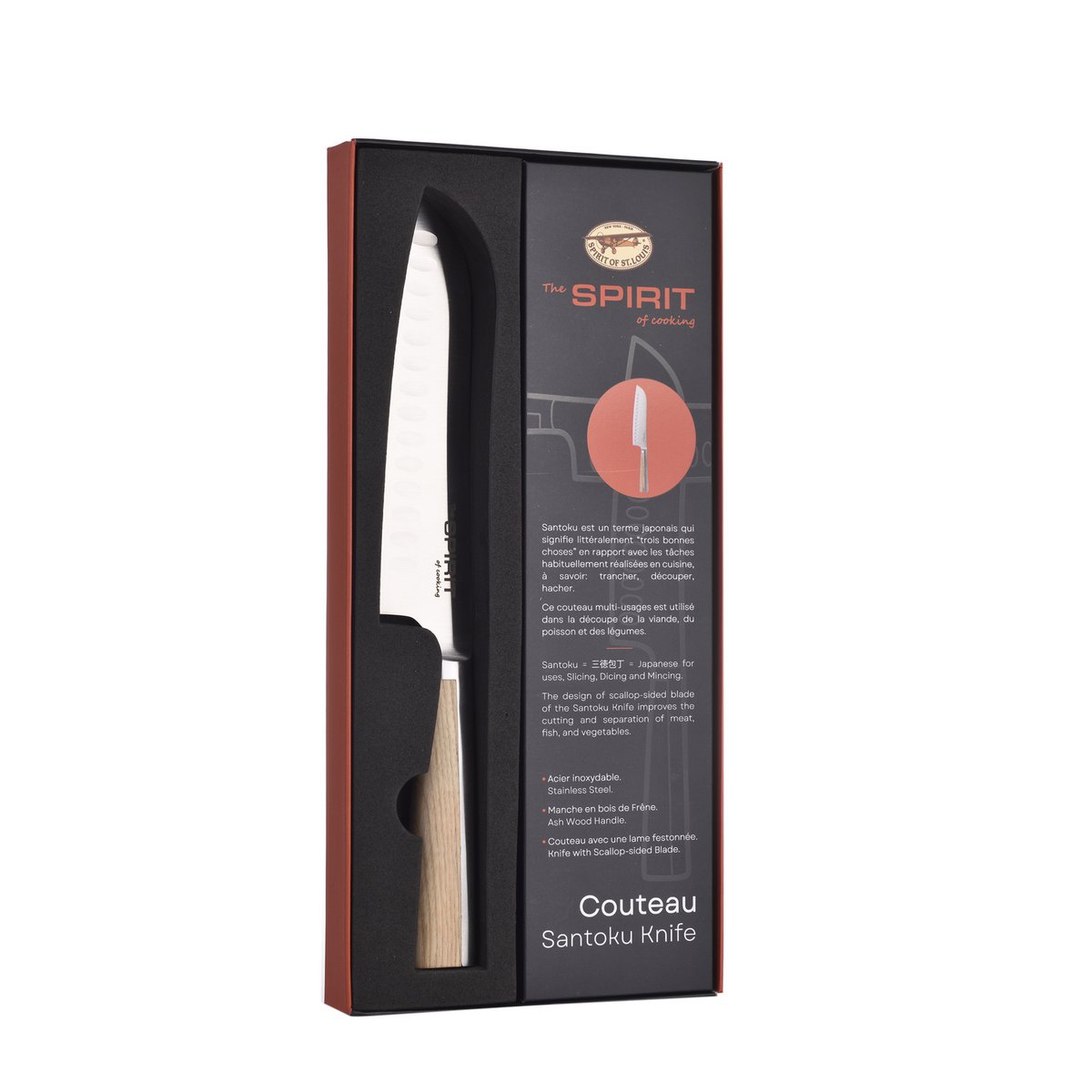SOSL Couteau du Chef Santoku