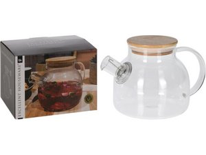 Theepot Borosilikatglas 1000 ml