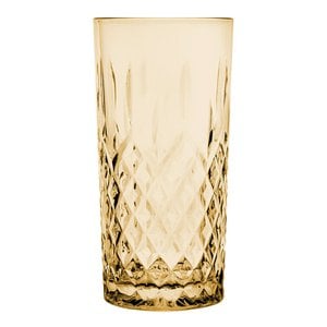 Water glass 280 ml brown glass drinking cup