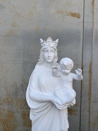Notre-Dame-de-la-Garde-Statue 80 cm Ich sah die Jungfrau – zeitlose Farben