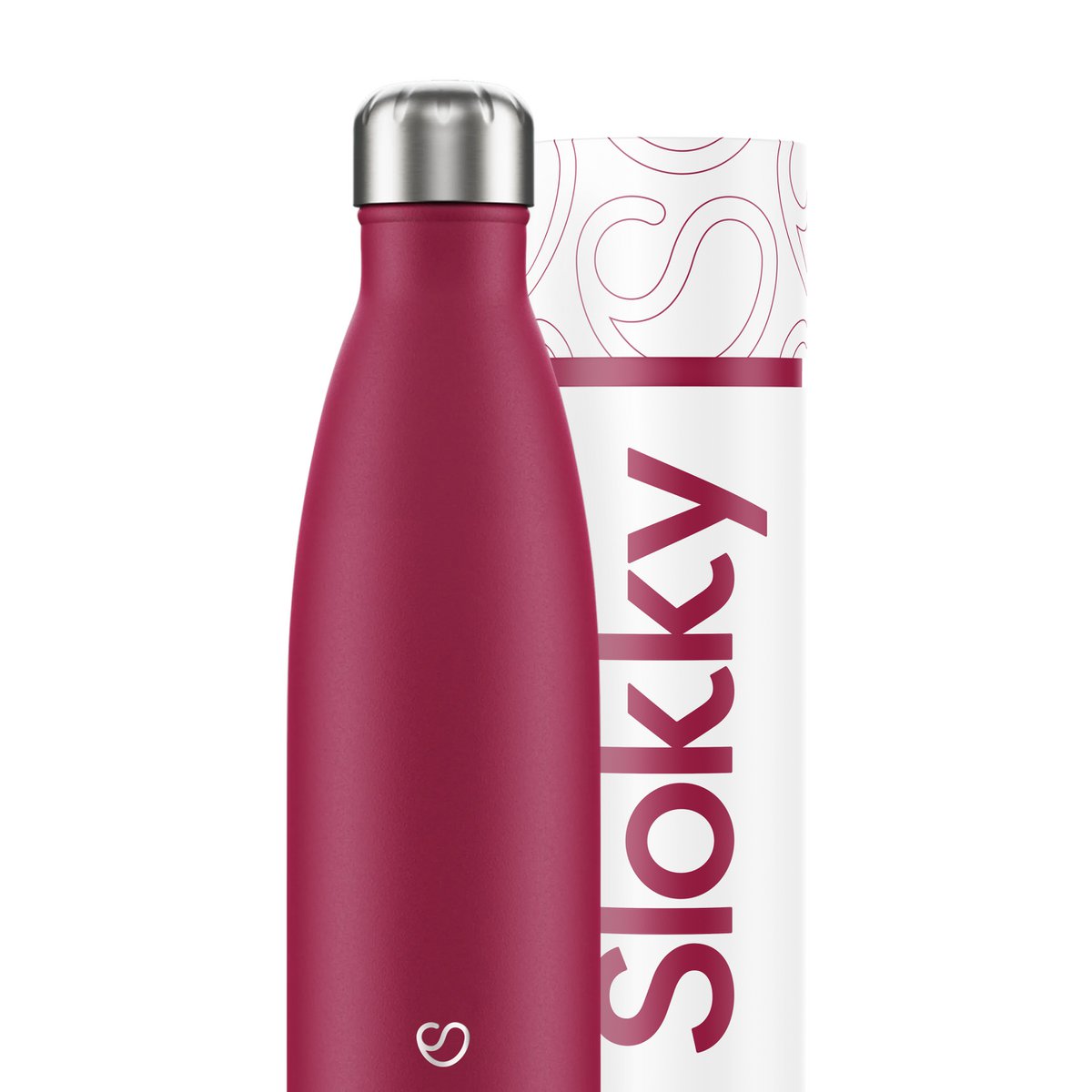 Slokky Matte Pink Bottle - 500ml
