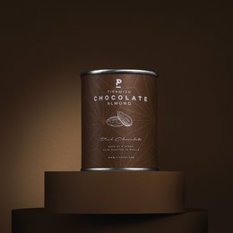 12x Mandel - Mørk Chokolade med Tiramisu - Mini 60g