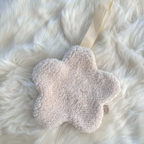 Schnullertuch Flower - creme