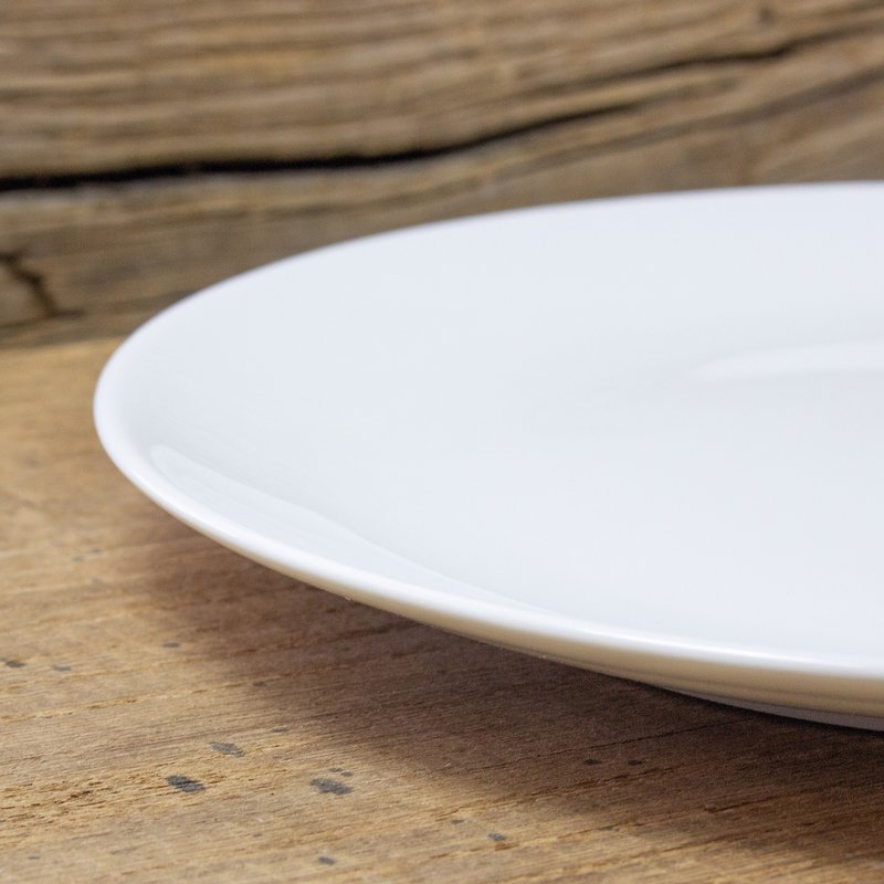 Plato de porcelana Moin ancla corazón