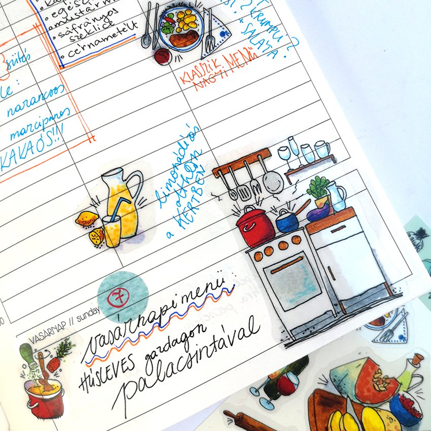Foglio adesivo impermeabile trasparente - in cucina