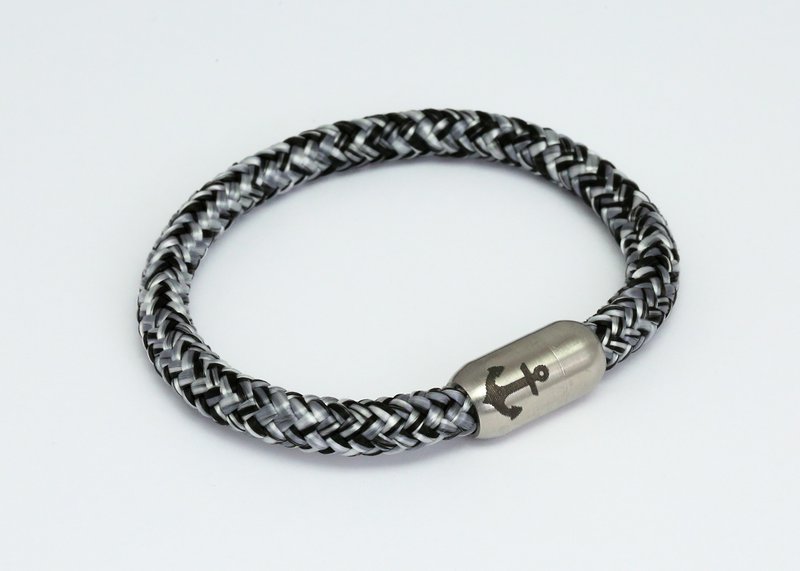 Bracciale in corda da vela mareggiata