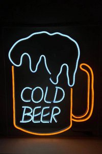 Cold Beer Neon Light