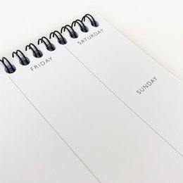 Weekly planner