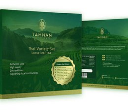 Thai Variety Set Deluxe- 6 flavor Gift Set premium loose tea.