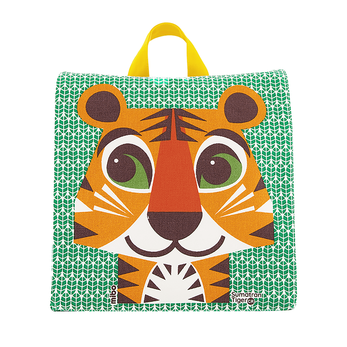 Zaino per bambini, cotone biologico, Tiger