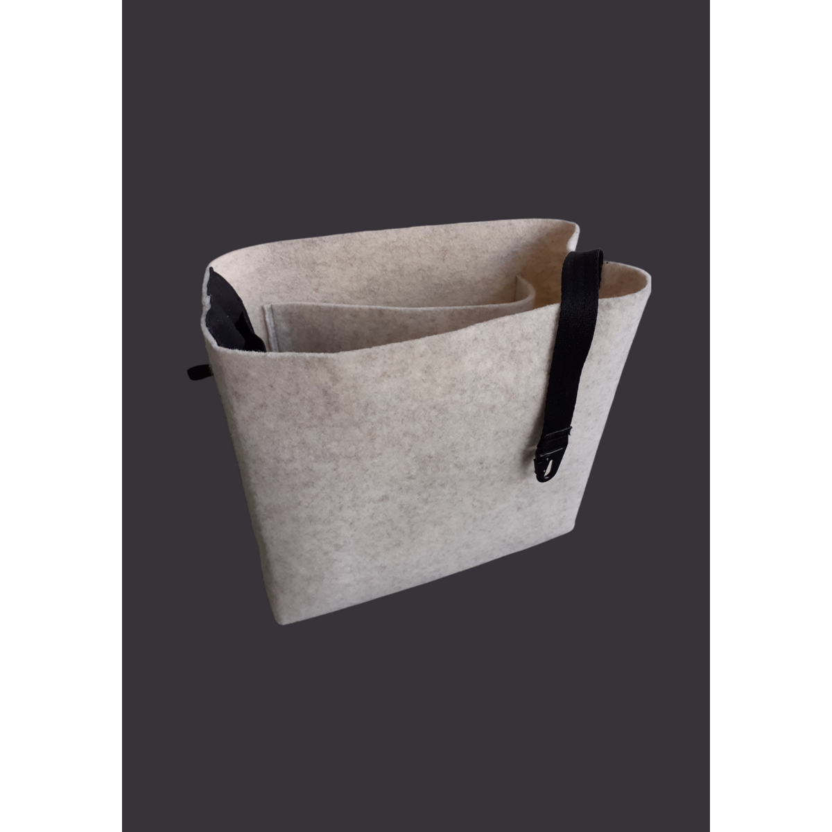 ROLL TOP Y BOLSA ESCOLAR NEGRO PROFUNDO