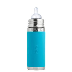 Pura Trinksauger Thermosflasche 260 ml + Aqua Sleeve
