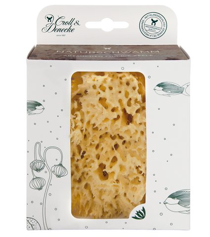 Natur-Meeresschwamm in Öko-Geschenkbox, groß