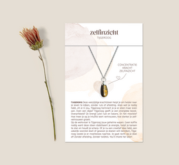 Amazonite pendant necklace, natural stone, calming and soothing properties, simple and elegant design, silver-tone chain.