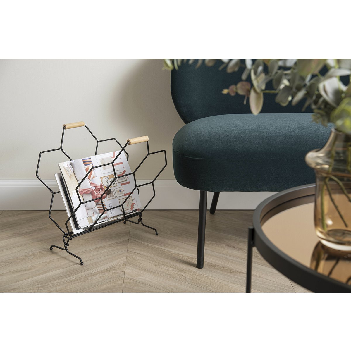 Magazine Rack Honeycomb