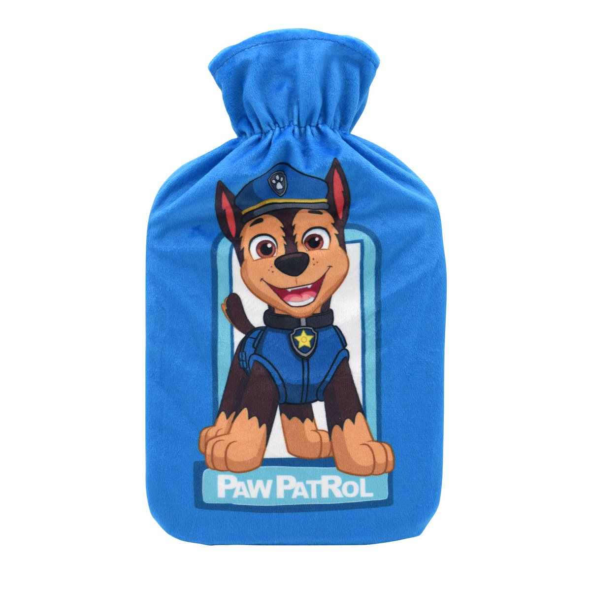 😍Paw Patrol, Chase, Hot Water Bottle, with Cover, Hot Water Bottle for Hot Therapy, Hot Water, Rubber, Cold, Winter, Child, Adult