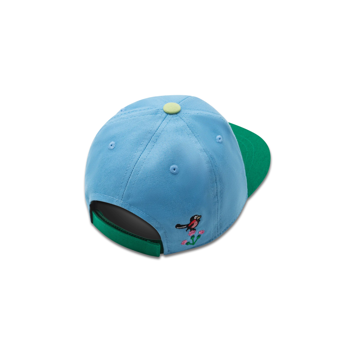 koaa – The Little Mole “Spring” – Snapback azul/verde