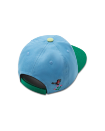 koaa – The Little Mole „Spring” – Snapback niebiesko-zielony