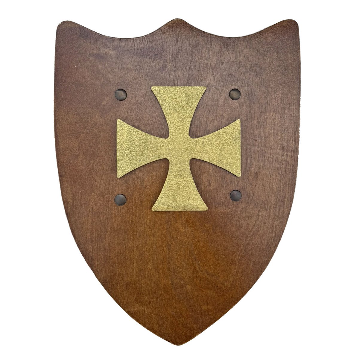 SHIELD RUSTIK L TEMPLAR CROSS - ST588