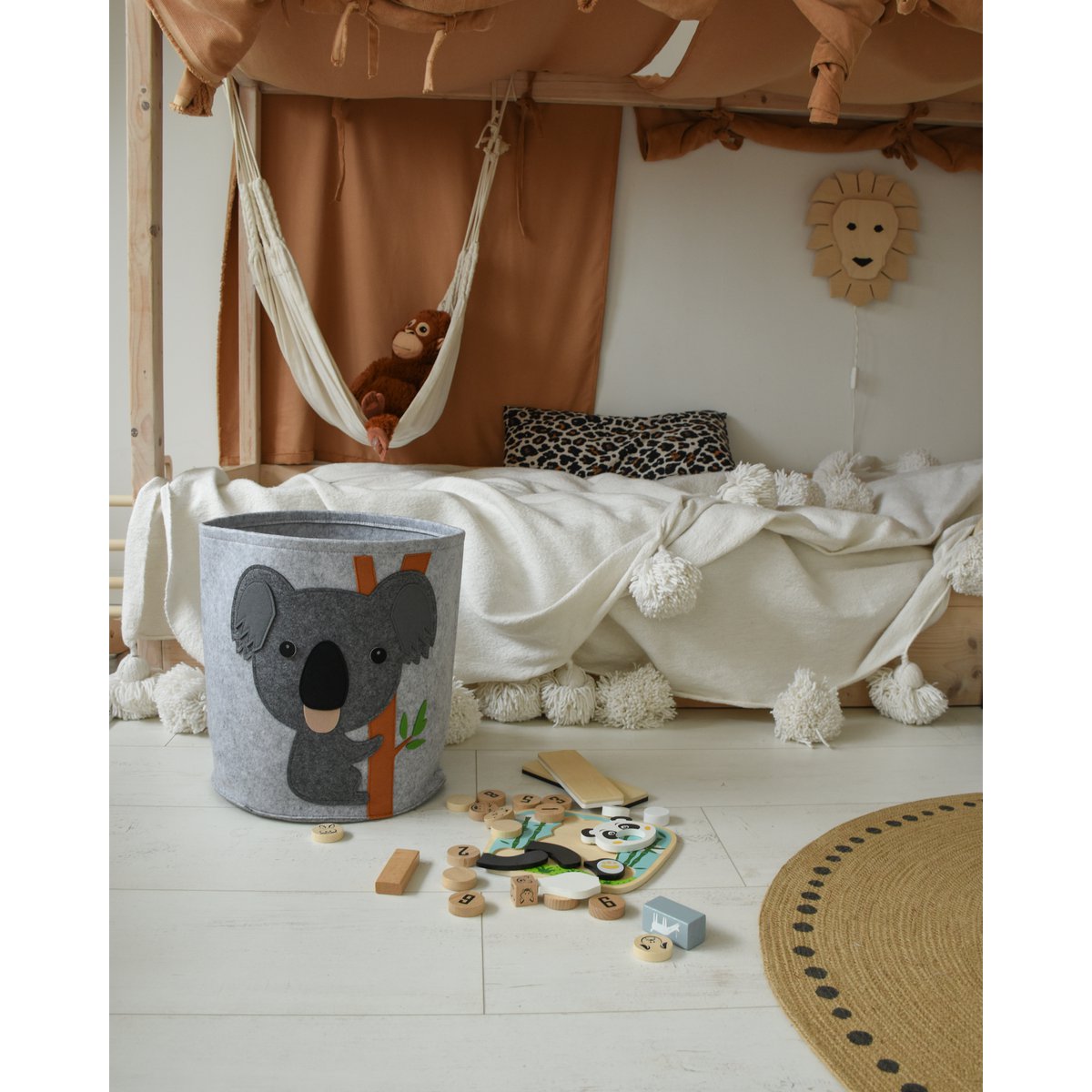 Storage Basket Children's Room -  Koala
