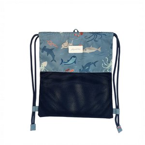 Beach Backpack Play and Store Sharks