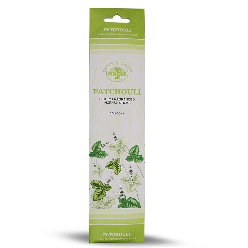 Green Tree Patchouli Incense 15 Sticks