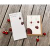 Einkaufslisten-Notizblock | weihnachtlicher Einkaufszettel | DIN Format (lang) | 99 x 210 mm | unliniert, weiß 