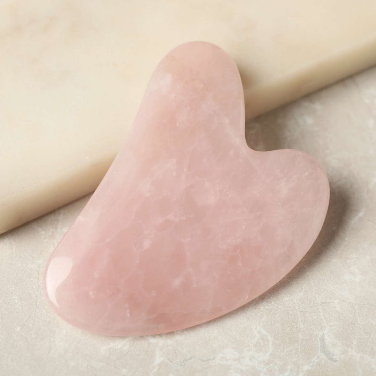 Lot de 11 + 1 Gratuit - Gua Sha en Quartz Rose avec Housse