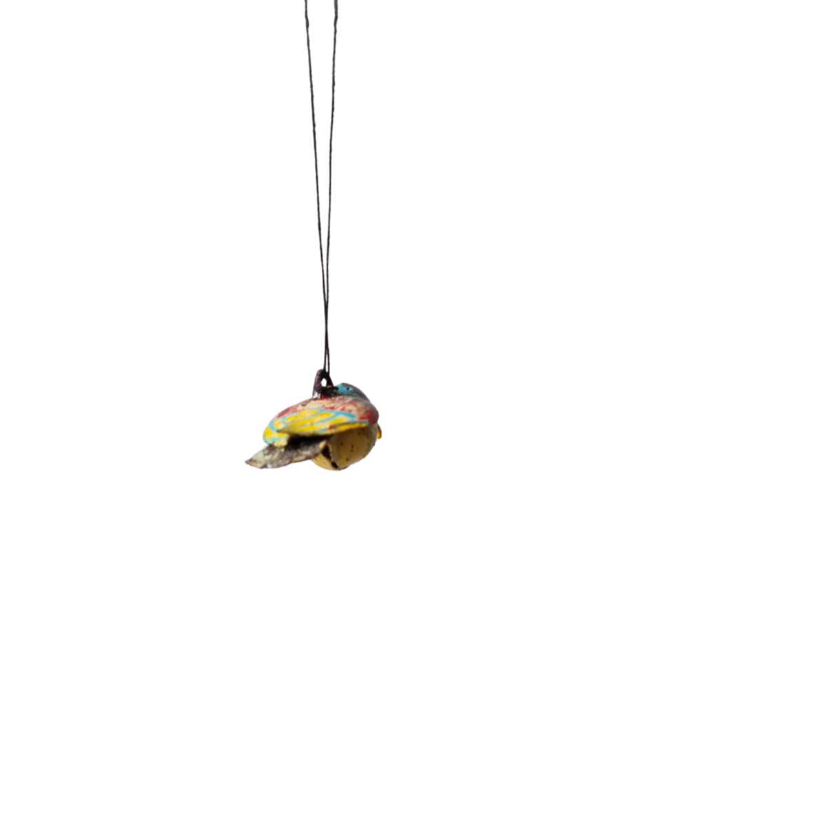 METALEN BABY GOUDEN ZONNEVOGEL OPKNOPING