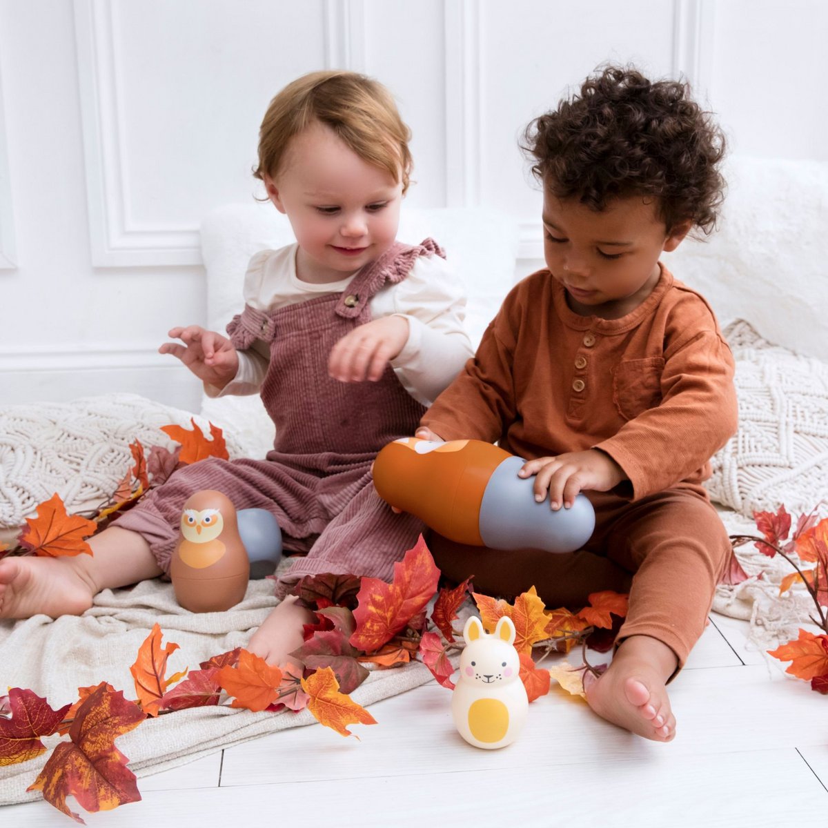 Woodland Friends Nesting Babies with Chiming Bo Bunny