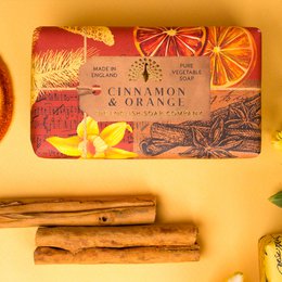 ENGLISH SOAP C° 190g zeep - Cinnamon & Orange