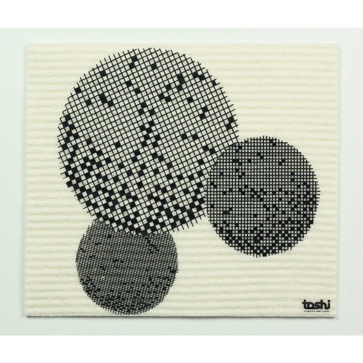 Sponge cloth furbi: 3 pixel circles