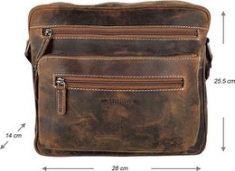 Borsa a tracolla arrigo da donna - sacca Coggac Buffaloer Crossbody