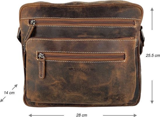 Borsa a tracolla arrigo da donna - sacca Coggac Buffaloer Crossbody