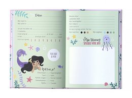Friends book Mermaid A5 // Girl