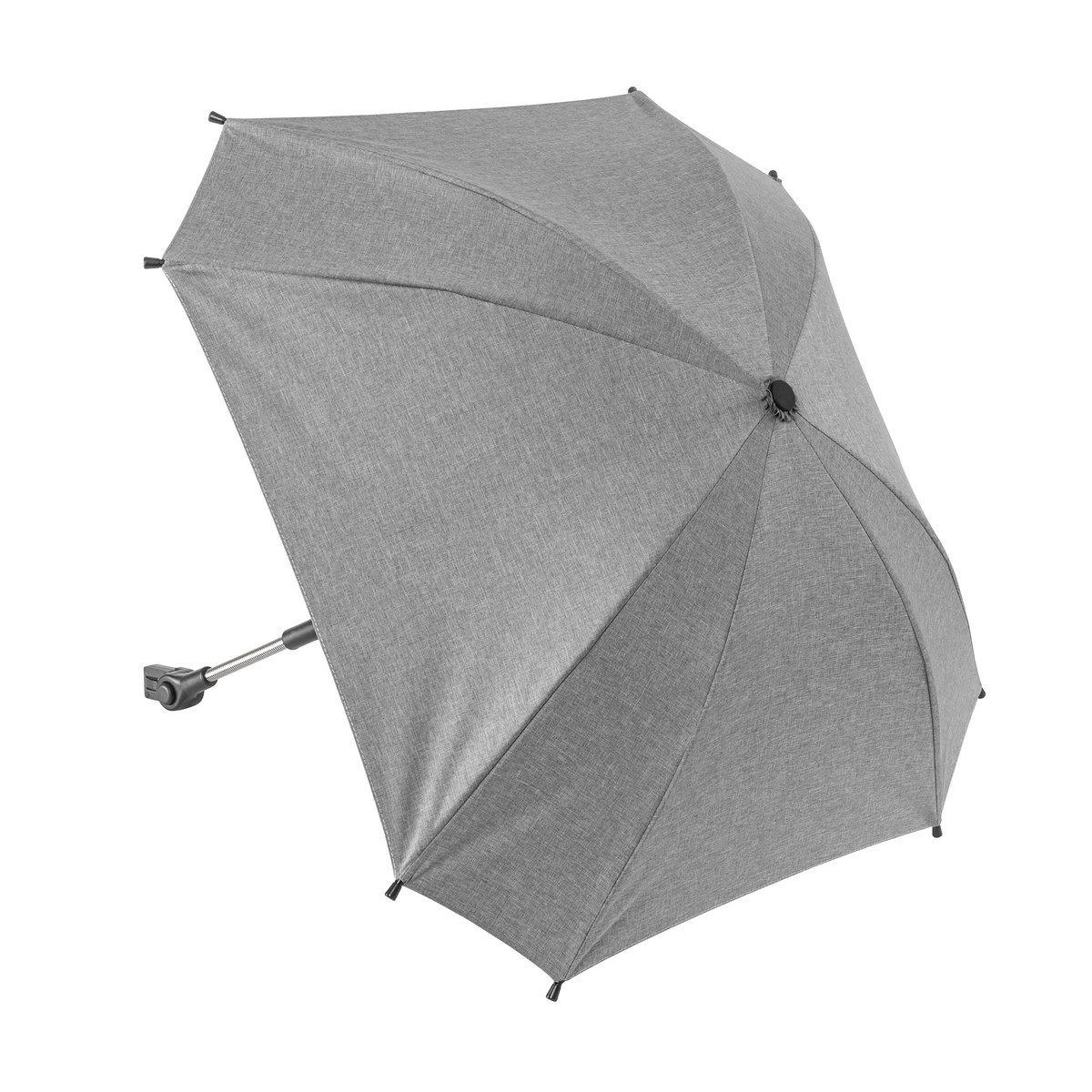 ShineSafe+ sombrilla para cochecito, gris jaspeado