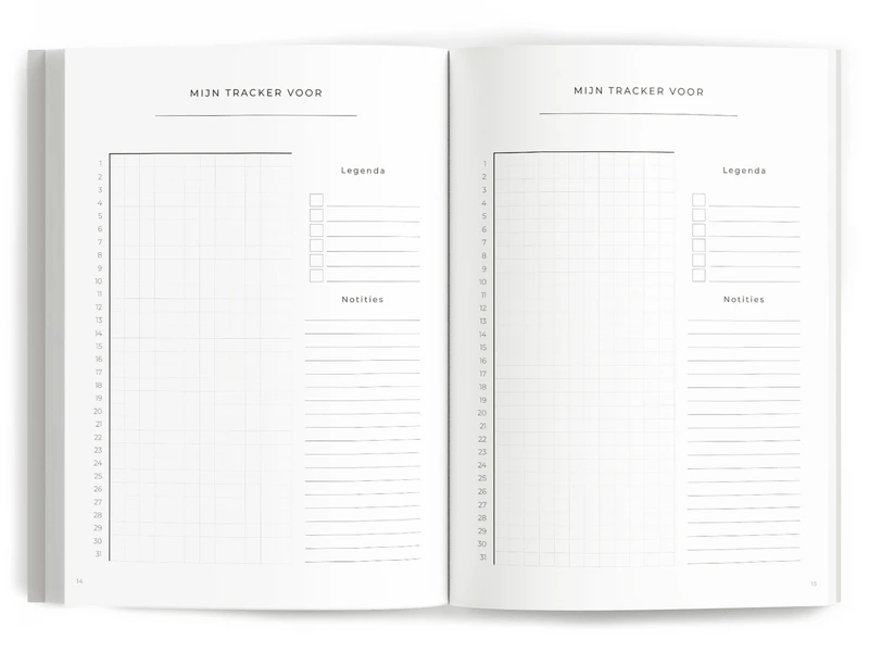 Fyllbooks My Weekly Planner - Datoløs - Blomster