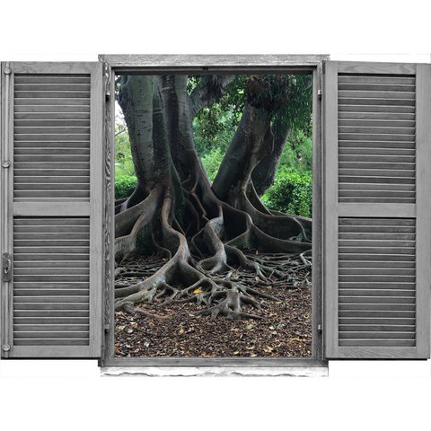 3D wall sticker - Hazel