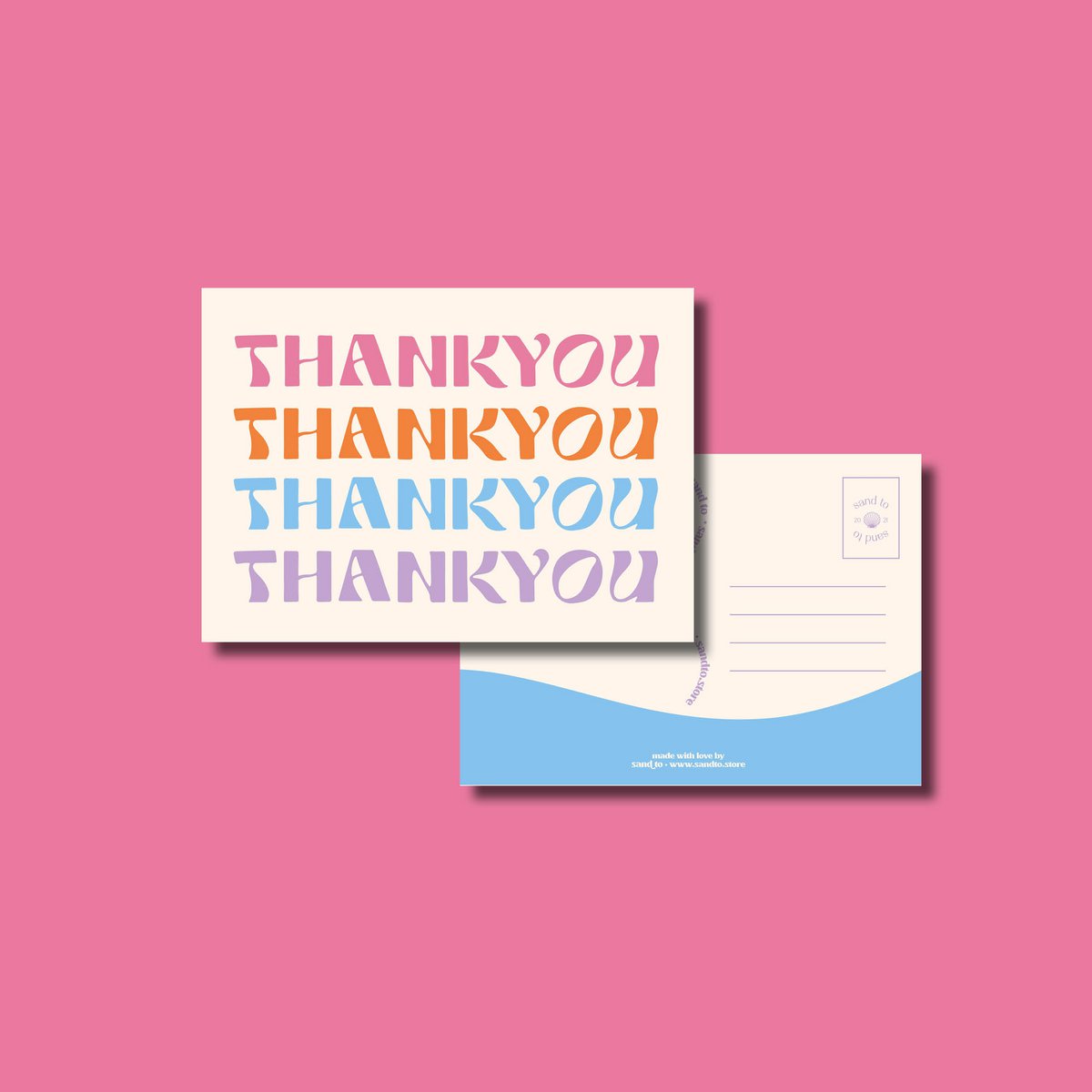 Thank you card