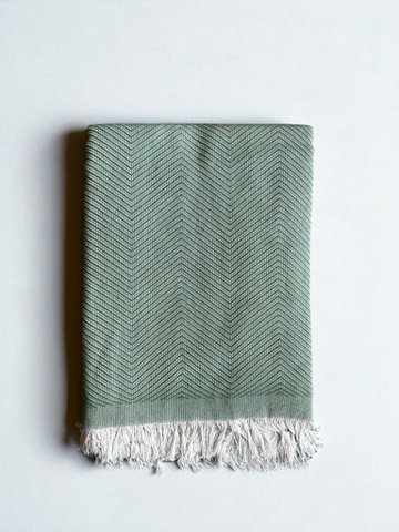 Blanket - Leyla Line - green