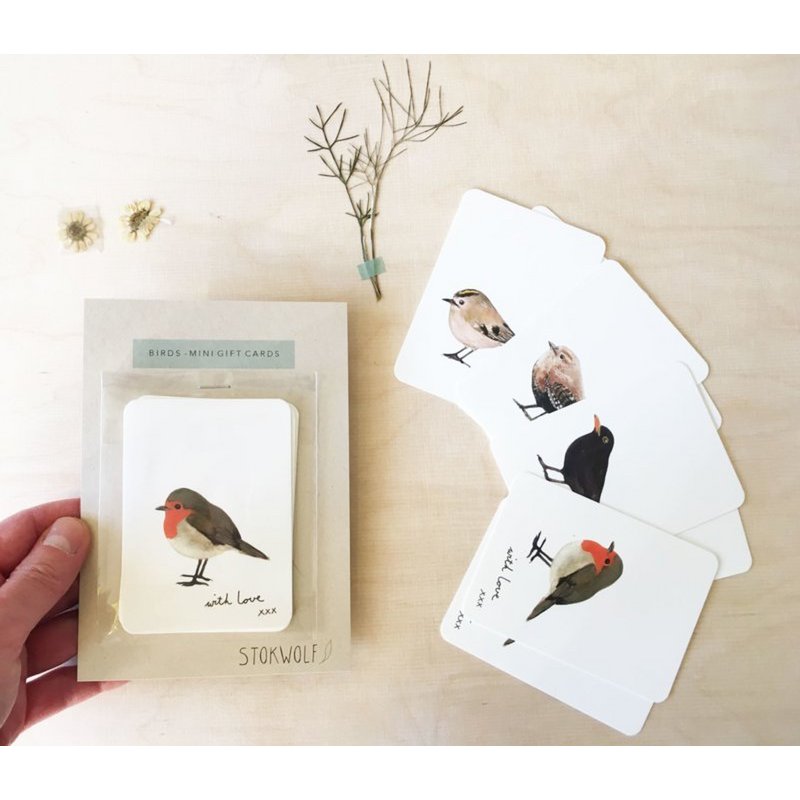 gift tags | Birds (set)