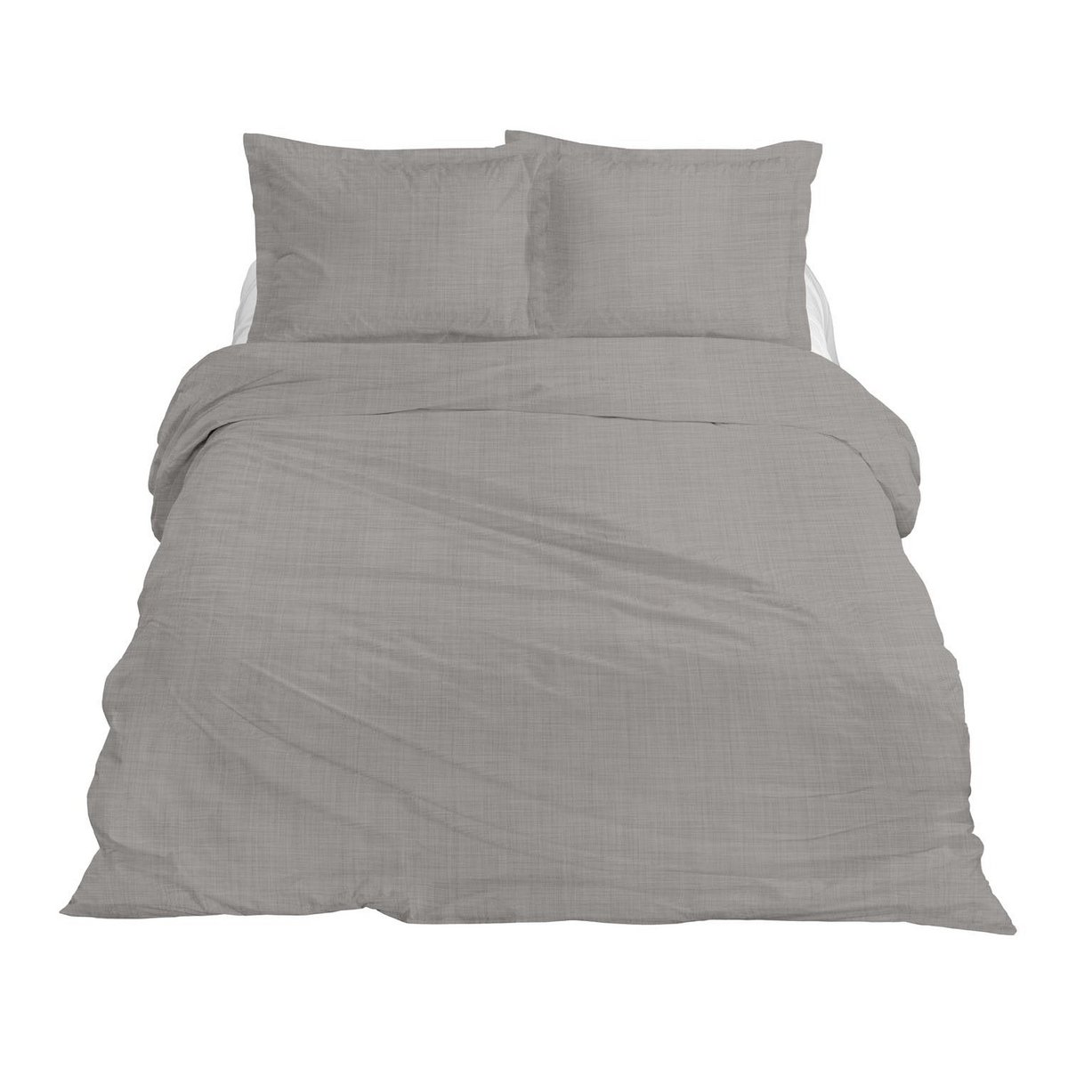 Linen Duvet Cover Set Cloudy Gray
