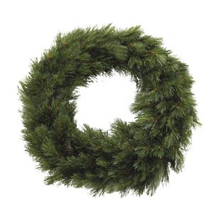 Christmas wreath Forest frosted Green
