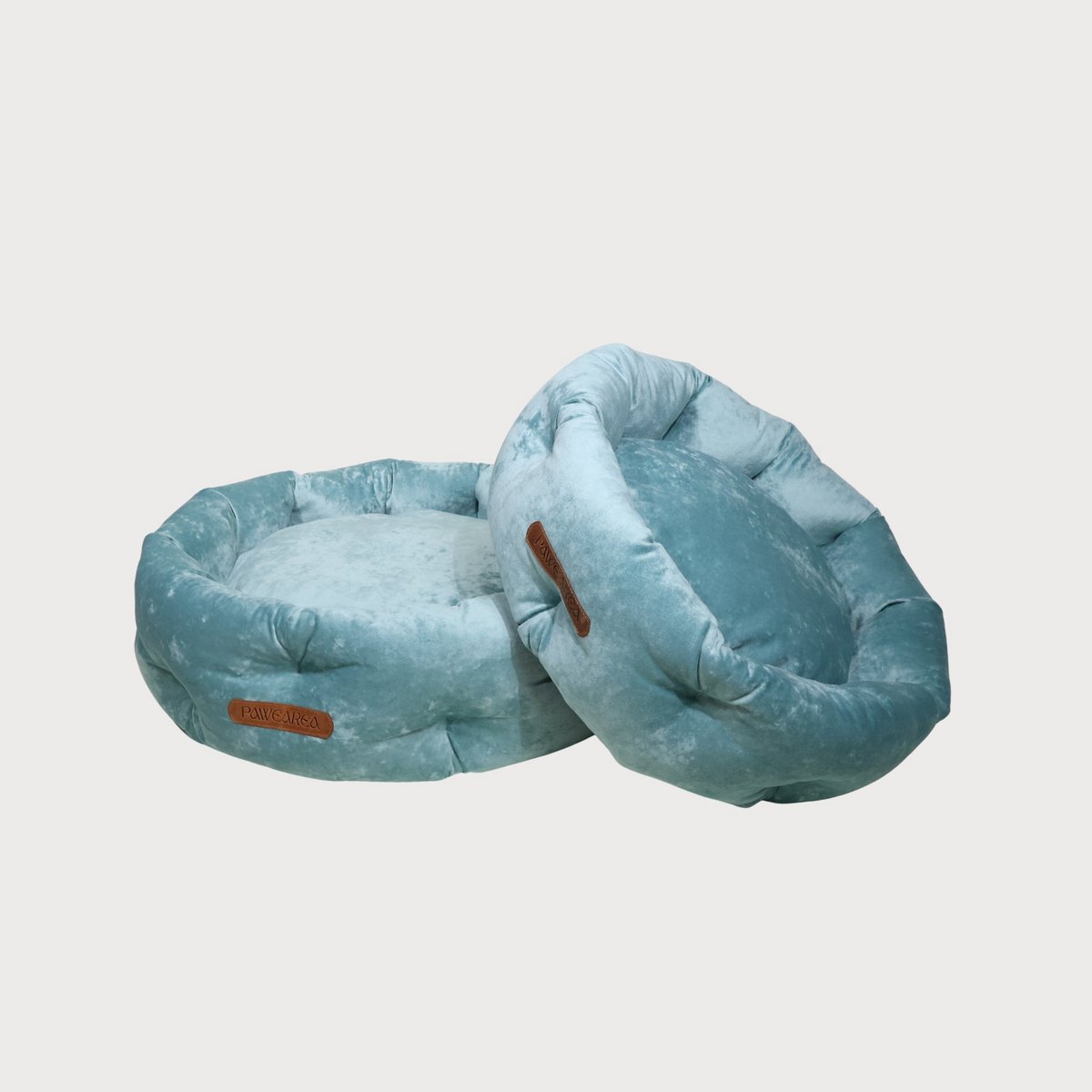 Lit de luxe pour chien Marshmallow – Peluche ultra douce, fait main en Europe, chiens et chats, 3 couleurs