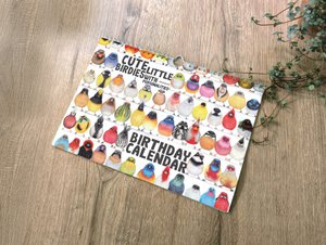 Geburtstagskalender, ewiger Kalender, Vogelkalender, umweltfreundlich