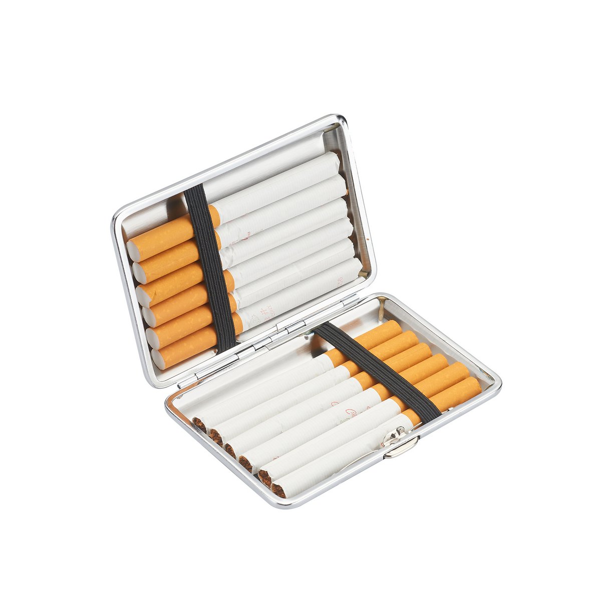 Stuck cigarette case x12 cigarettes