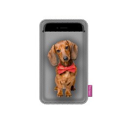 Filip Smartphone-Hülle aus grauem Filz Bertoni